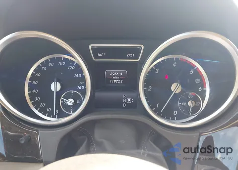 2014 Mercedes-Benz Ml 350 Bluetec 4Matic из США, поврежденный, VIN 4JGDA2EB9EA436458